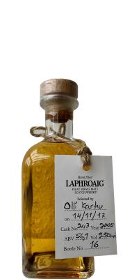 Laphroaig 2005 Bourbon Cask #243 56.1% 250ml