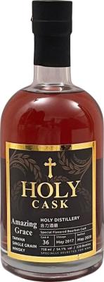 Holy Distillery 2017 Amazing Grace Rechar Umeshu filled Bourbon John 3 16 54.1% 750ml