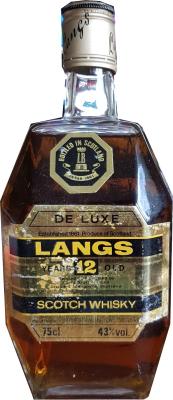 Langs 12yo De Luxe Ernest Favre S.A. Geneve 43% 750ml