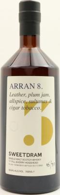 Arran 2013 Swdr 1st fill sherry hogshead 59.9% 700ml