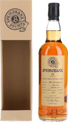 Springbank 2003 Springbank Society Fresh Port Hogsheads 56.2% 700ml