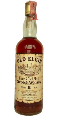 Old Elgin 8yo -GM Fine Old Malt Meregalli Monza 43% 750ml