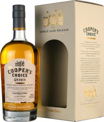 Glenrothes 2010 VM The Cooper's Choice Bourbon 57.5% 700ml