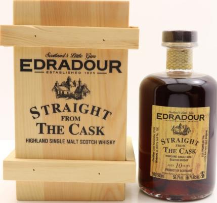 Edradour 2009 Straight From The Cask Sherry Cask Matured #380 56.7% 500ml