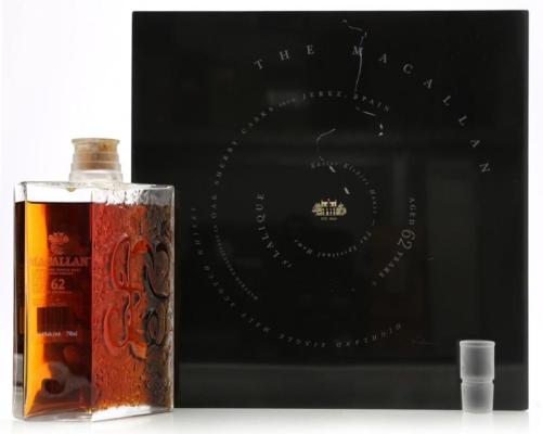 Macallan 62yo Lalique American Oak Sherry Casks 53.1% 750ml