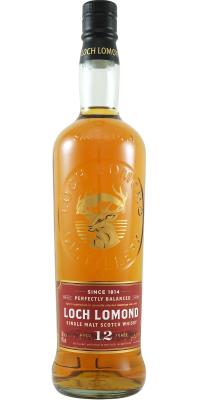 Loch Lomond 12yo Perfectly Balanced Bourbon Refill and Re-charred Casks 46% 700ml