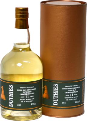 Linkwood 11yo CA Duthies Oak Cask 46% 700ml