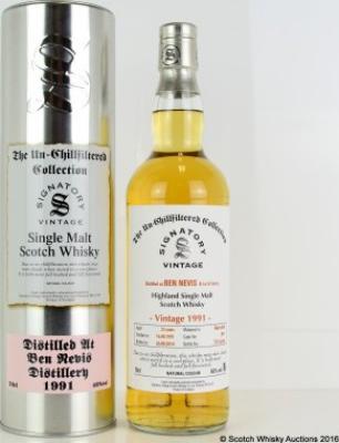 Ben Nevis 1991 SV The Un-Chillfiltered Collection Sherry Butt #2911 46% 700ml