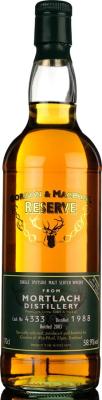 Mortlach 1988 GM Reserve #4333 58.9% 700ml