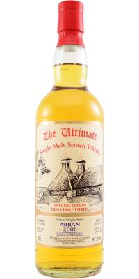 Arran 2008 vW The Ultimate Cask Strength Bourbon Barrel 08/57 57.9% 700ml