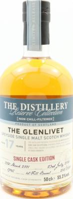 Glenlivet 2001 The Distillery Reserve Collection 1st Fill Bourbon Barrel #17045 55.3% 500ml