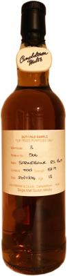 Springbank 2004 Duty Paid Sample For Trade Purposes Only Refill Sherry Butt Rotation 566 57.9% 700ml
