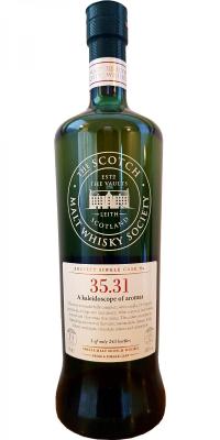 Glen Moray 1990 SMWS 35.31 A kaleidoscope of aromas December Preview First-fill Barrel 58.4% 700ml