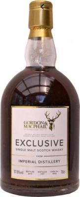 Imperial 1997 GM Exclusive First Fill Sherry Hogshead #4962 Slainte Whiskyclub Sweden 57.6% 700ml