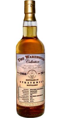 Strathmill 1988 WW8 The Warehouse Collection Bourbon Hogshead #792 52.4% 700ml