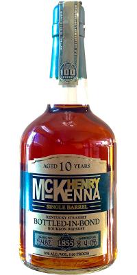 Henry McKenna 10yo Single Barrel Bottled in Bond #5482 50% 750ml