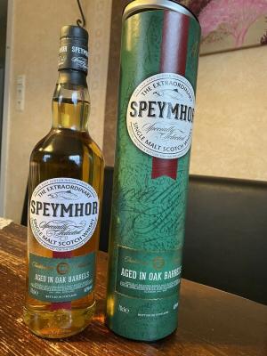 Speymhor Single Malt Scotch Whisky Oak Barrels ALDI Sud 40% 700ml