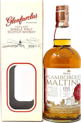 Glenfarclas Five Decades of Passion Muntons Flamborough Maltings 43% 700ml