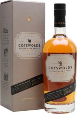 Cotswolds Distillery 2014 Odyssey Barley ex-Bourbon + ex-Red wine Batch 06/2018 46% 700ml