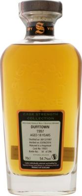 Dufftown 1997 SV Cask Strength Collection #19501 54.7% 700ml