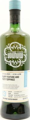 Glen Spey 2007 SMWS 80.21 Fluffy texture and tasty toppings 56% 700ml