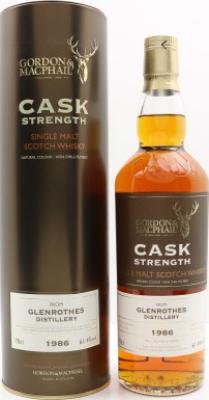 Glenrothes 1986 GM Cask Strength Refill Bourbon Barrel #20235 Whisky Show Old & Rare Glasgow 61.4% 700ml