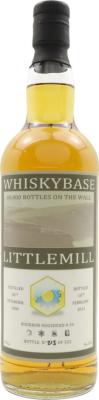 Littlemill 1990 WB 40.000 bottles on the wall Bourbon Hogshead #34 56% 700ml