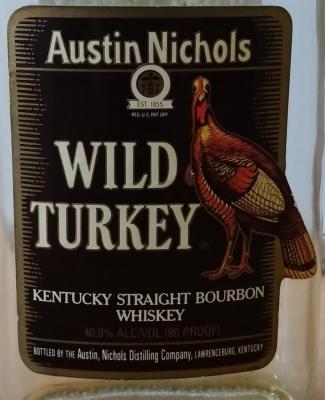 Wild Turkey 80 Proof 40% 375ml