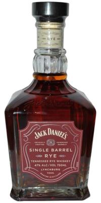 Jack Daniel's Single Barrel Rye Charred American White Oak Barrel 47% 750ml