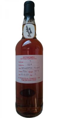 Springbank 2007 Duty Paid Sample For Trade Purposes Only Fresh Sherry Hogshead Rotation 527 57.9% 700ml