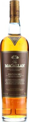 Macallan Edition No.1 Speyside Single Malt Scotch Whisky 48% 700ml