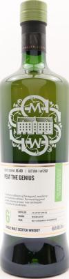 Glenturret 2013 SMWS 16.49 Peat the genius Re-Charred Hogshead 65% 700ml