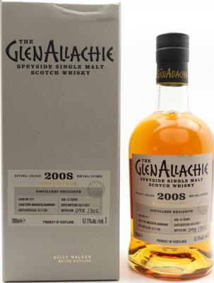 Glenallachie 2008 Moscatel #417 Distillery Exclusive 57.1% 700ml