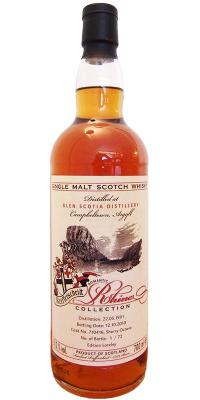 Glen Scotia 1991 FR Romantic Rhine Collection Edition Loreley Sherry Octave Cask #710416 51.2% 700ml