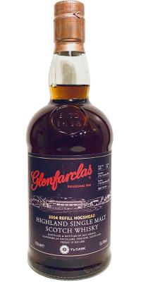 Glenfarclas 2004 Refill Hogshead Y's Cask 56.4% 700ml