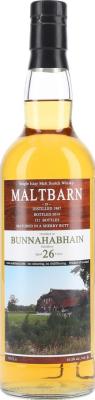 Bunnahabhain 1987 MBa #20 Sherry Butt 49.9% 700ml