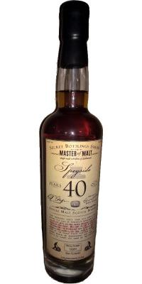 Secret Bottlings Series 40yo MoM Speyside 2nd Edition 43% 700ml