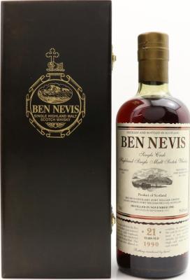 Ben Nevis 1990 Single Cask 21yo 3/10/4 59.8% 700ml