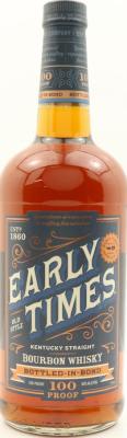 Early Times Kentucky Straight Bourbon Whisky Bottled-in-Bond 50% 1000ml