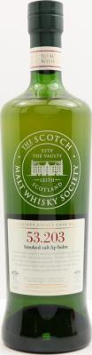 Caol Ila 1996 SMWS 53.203 Smoked salt lip balm 17yo Refill Hogshead 57.8% 700ml