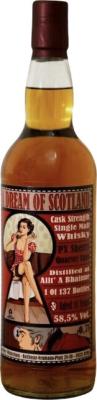 Allt-A-Bhainne 11yo BW A Dream of Scotland PX Sherry Quarter Cask 58.5% 700ml