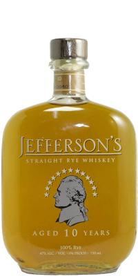 Jefferson's 10yo 47% 750ml