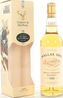 Dallas Dhu 1980 GM 40% 350ml