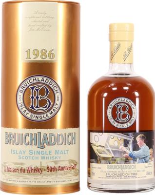 Bruichladdich 1986 LMDW 50th Anniversary Fresh Sherry Butt #2 46% 700ml