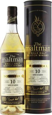 Tomintoul 2006 MBl The Maltman 1st Fill Bourbon Barrel #21015 10th Anniversary of Alba Import 46% 700ml