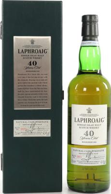Laphroaig 40yo 42.4% 700ml