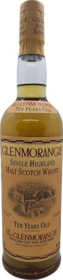 Glenmorangie 10yo TEN Years Old 3rd Generation S.A. Bacardi-Martini Belgium N.V 43% 700ml