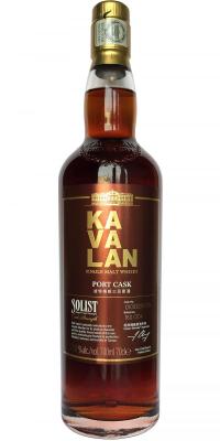 Kavalan Solist Port Cask O100929039A 57.8% 700ml