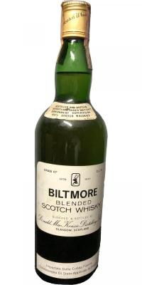 Biltmore Scotland Blended Scotch Whisky 43% 750ml
