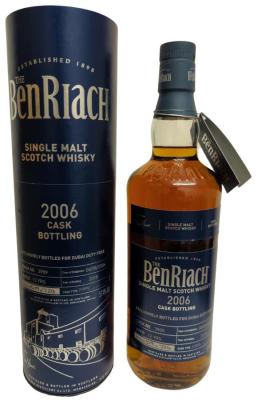 BenRiach 2006 Cask Bottling Oloroso Dubai Duty Free 57.4% 700ml